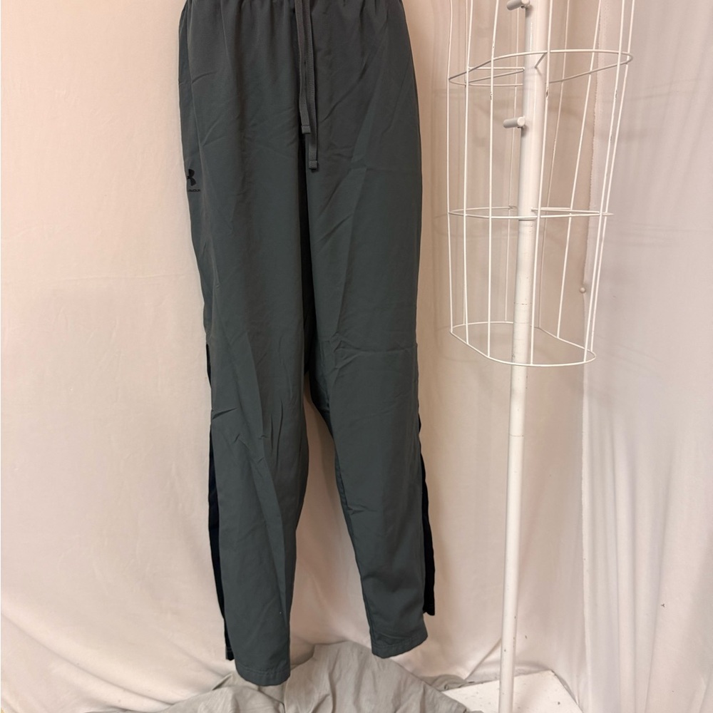 Men's Dark Gray Athletic Track Pants